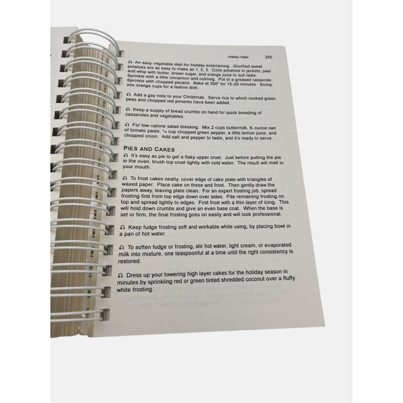 1994 KUB's Christmas Kitchens Remembered Spiral-Bound Cookbook Knoxville TN - Picture 8 of 8